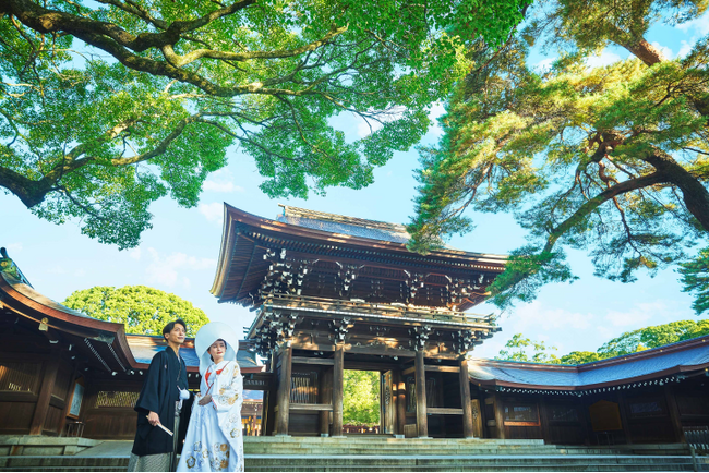 【明治記念館】お2人の理想の結婚式を1日でイメージ。夏のメンテナンス期間だけの特別な無料ブライダルフェアを土日祝に開催！-明治神宮見学×花嫁和装試着×豪華婚礼料理試食-