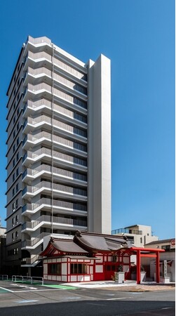 三島神社再生プロジェクトと一体で推進の定期借地権付き分譲マンション「パークホームズ入谷」竣工