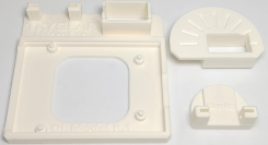 マイクロファン、教育用マイコン基板「TRYGEAR」用ホルダーを発売！RCサーボや距離センサーを一体マウントし多彩な計測・制御演習を手軽に。3D印刷データも提供