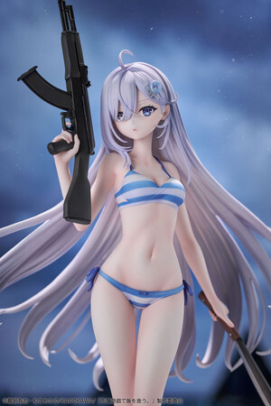 アニメ『死亡遊戯で飯を食う。44:CLOUDY BEACH』より、「幽鬼」が水着姿でフィギュア化。あみあみにて予約受付中。