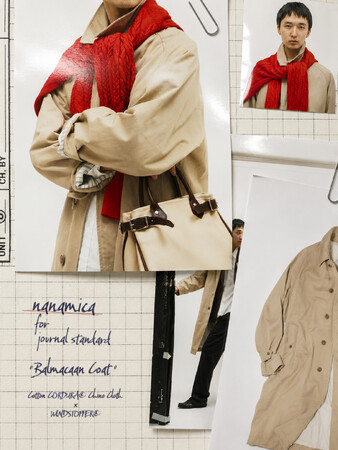 機能美を纏う、現代のバルマカンコート　JOURNAL STANDARDより、nanamica別注の” Balmacaan Coat Cotton CORDURA WINDSTOPPER”がリリース