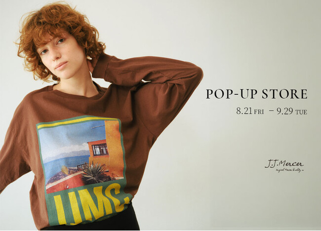 「J.J.Mercer（ジェイジェイマーサー）」初の直営POP-UP STOREをルミネ北千住にオープン