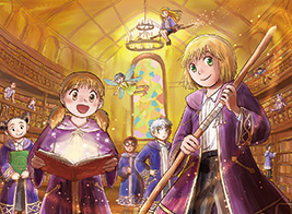 【配信開始】『ビットとラチェの魔法学校』電子コミック第1巻が発売!
