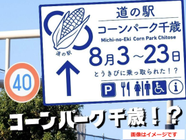 サーモンパークが21日間限定で“コーンパーク”に変身 サーモンパークが21日間限定で“コーンパーク”に変身
