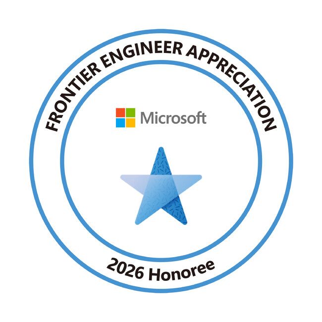 AKKODiS社員2名が、「日本マイクロソフト Frontier Engineer Appreciation」を受賞