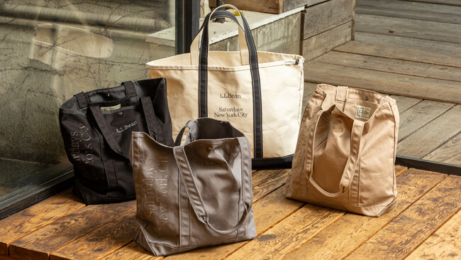 東海岸のシティカルチャーと、100年以上続くアウトドアのクラフトマンシップが融合。L.L.Bean x Saturdays NYC が発売開始。