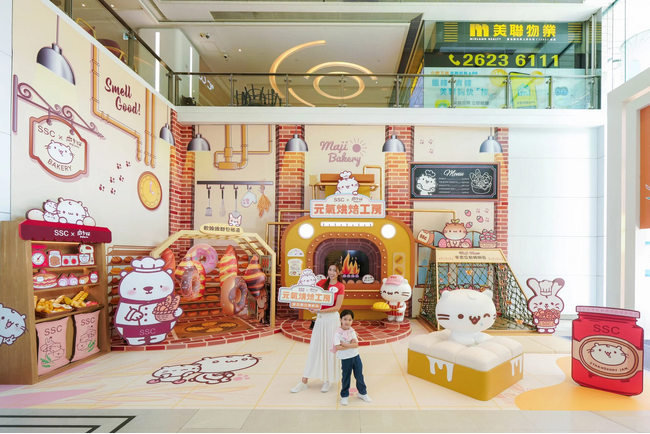 【もちにゃん】西武渋谷店で開催中「夏だ！海だ！もちにゃん夏まつり」のもちにゃん、香港で大型体験形イベント展開！