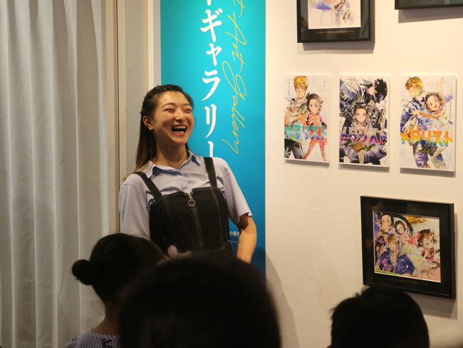 ~憧れのメダリストから子どもたちにエール~ メダリスト展で広がる夢 坂本花織さんと子どもたちが交流