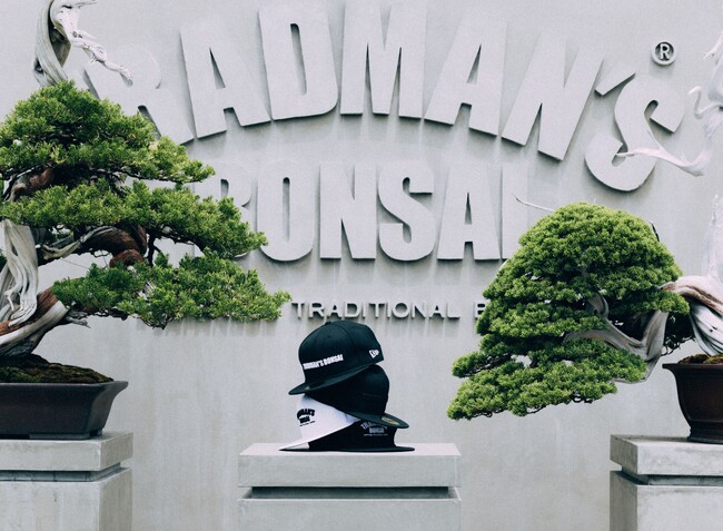 【ニューエラ】日本の盆栽アーティスト集団＜TRADMAN’S BONSAI＞との初コレクションを8月10日（月）に発売