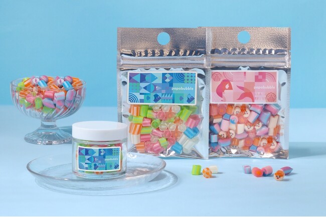 光に透かすとまるで海！夏の海がそのままキャンディに。新味トロピカルティー＆シトラスプラムも登場！PAPABUBBLEのSEAシリーズ　8月6日より発売