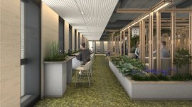 大成建設の環境技術を体験できるシェアオフィス「WEAVIA」 大成建設の環境技術を体験できるシェアオフィス「WEAVIA」