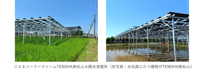 埼玉県内の地域共生型施設と一体の営農型太陽光発電所「リエネソーラーファームTENOHA東松山」が竣工・運転開始