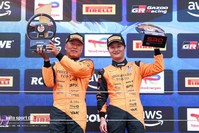 【SRO JAPAN CUP 総合優勝】VALXサポートチーム「miracolo TOKYO」が日本一に輝く