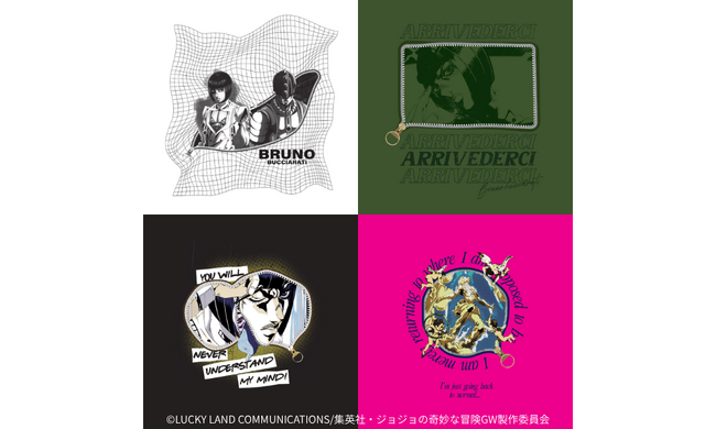バブアーから、アニメ「ジョジョの奇妙な冒険 黄金の風」Tシャツが登場！