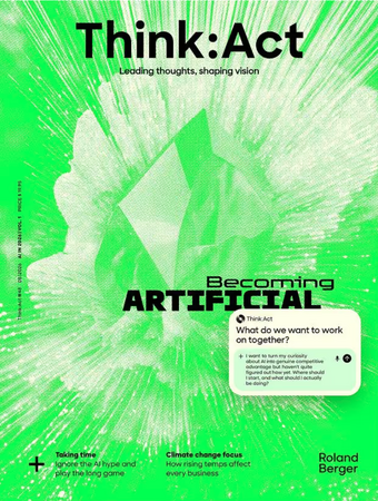 経営誌「Think:Act」最新号公開: AIと共に在る企業へ ー 世界の識者との議論を通じて、AI時代の組織やリーダーの在り方を特集