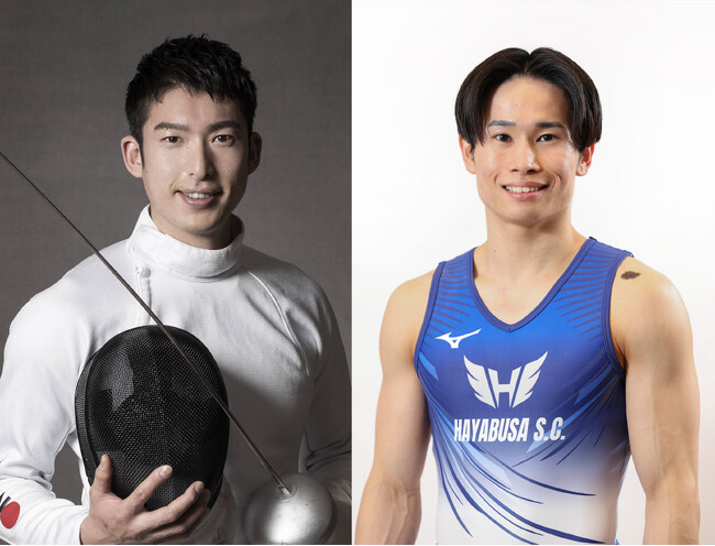 DACグループ、フェンシング エペ日本代表 見延和靖選手および体操 萱和磨選手とスポンサー契約を締結