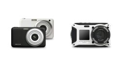 フィールドスリー、光学3倍ズーム搭載モデルと水深10m防水モデルのデジタルカメラ2機種を8月7日発売　有効約1300万画素、用途別に選べるコンデジ新登場