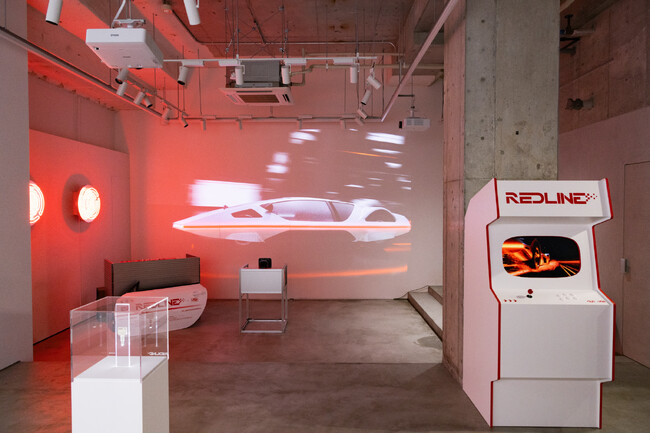 【AI×アート】アマナAI専門組織「A³」が「REDLINE - INKAR meets KOJI SHIOUCHI」の展示映像を企画・プロデュース