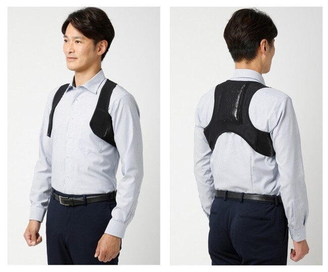 熱中症対策として「アイスベスト」が洋服の青山から初登場　スーツの下に着ても“きちんとした見た目”を損なわない、ビジネス向けスマート設計