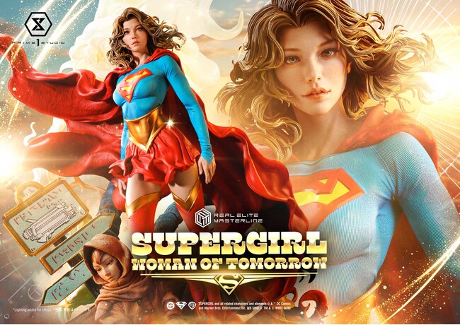 星々の情景とともに立体化!『スーパーガール ウーマン・オブ・トゥモロー』