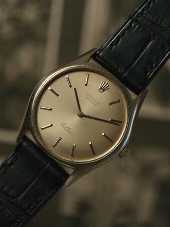ロレックスが追求した究極のドレスウォッチ。唯一無二のゴーストダイヤルを備えたCellini Ref.3804を販売開始。