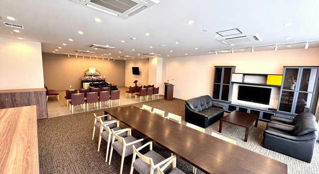 【家族葬ニーズの高まりに対応】東京メモリードホールに貸切型家族葬空間『第８ホール～Living～』オープン