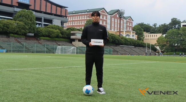 サッカーJ1リーグで活躍する林晴己選手とアンバサダー契約を締結。