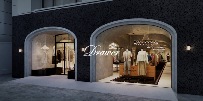 Drawer旗艦店「青山店」がリニューアルオープン　「継承と深化」をテーマに、ブランドの魅力をより深く感じられる空間へ