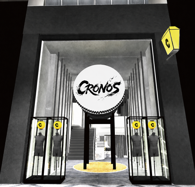 「CRONOS（クロノス）」、9月12日（土）に心斎橋エリアへ初出店。巨大な和太鼓や日本の伝統美を取り入れた、新たなブランド空間が誕生