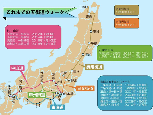30年以上続く文京学院大学の伝統「五街道ウォーク」東海道、中山道、甲州街道に続き、初の奥州路へ