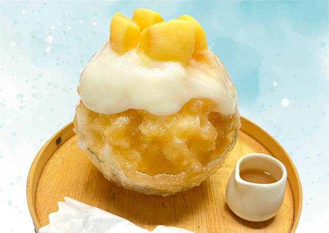 かき氷専門店『しろいくも』北千里より『果実蜜』を贅沢に使用した新作かき氷が新登場!