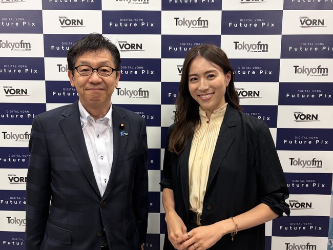 松本尚デジタル大臣がゲストに出演!