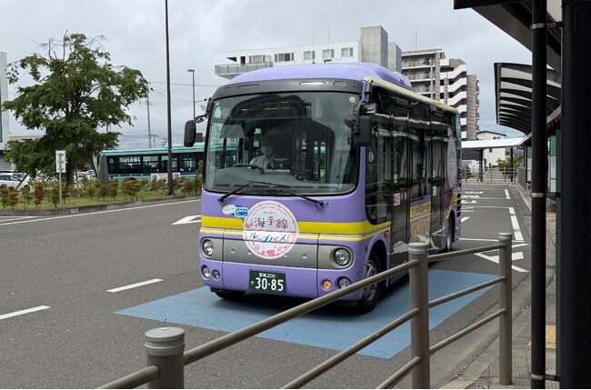 なんと8月末まで無料!せんだい海手線ループバスが運行中