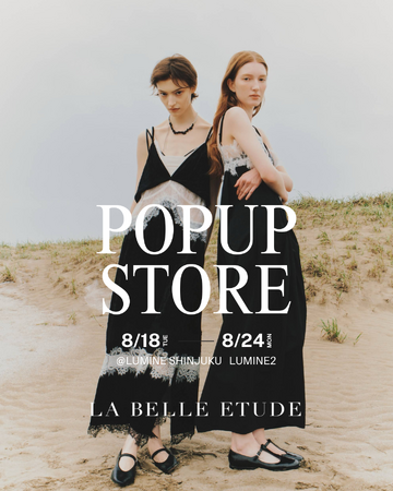 LA BELLE ETUDE、2026　AUTUMN / WINTER LOOK公開。ルミネ新宿 ルミネ2にて期間限定POP UP STOREも開催！