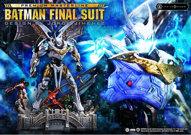 コミック『ジャスティス・リーグ』から、「バットマン ファイナルスーツ」をJorge Jimenezとのコラボで立体化