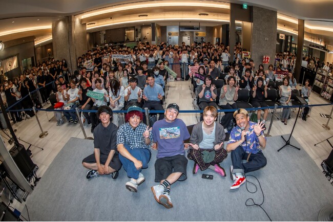 04 Limited Sazabysが栄への想いを語るZIP-FM公開収録を開催!