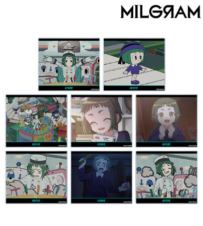 『MILGRAM -ミルグラム-』のトレーディング MV アクリルカード アマネ『なんでもにうむ』などの受注を開始！！アニメ・漫画のオリジナルグッズを販売する「AMNIBUS」にて