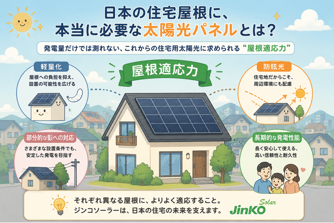 「日本の住宅屋根に、本当に必要な太陽光パネルとは?」