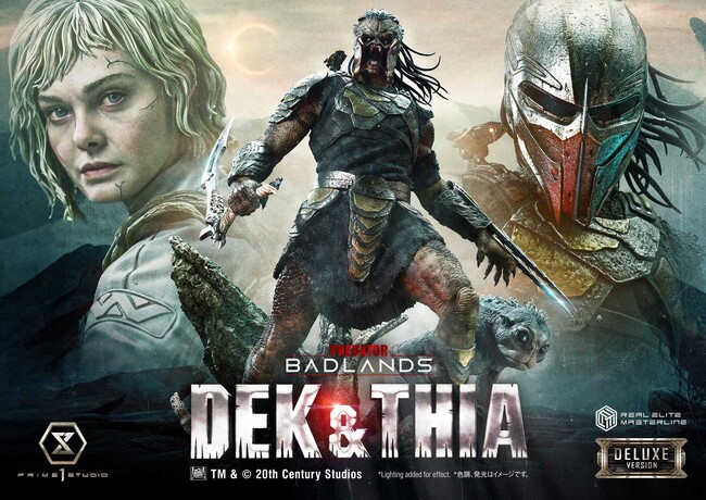 映画『プレデター:バッドランド』から、「デク&ティア」を1/3スケールで立体化