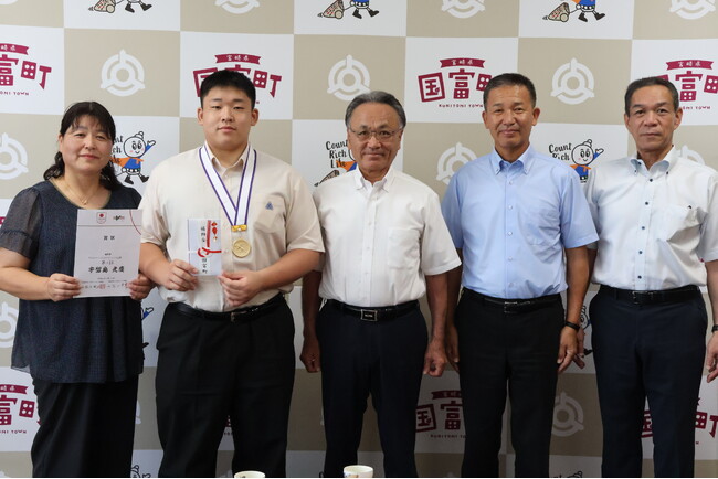 【宮崎県国富町】宇留島光慶選手(宮崎工業高校3年)がレスリングU17世界選手権大会に出場!
