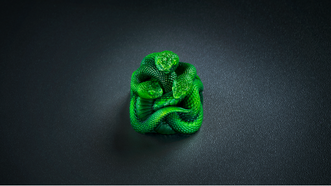 すべてのキーを、ひとつの芸術作品に――Razer、Artisan Keycap - Triple-Headed Snake Editionを発表