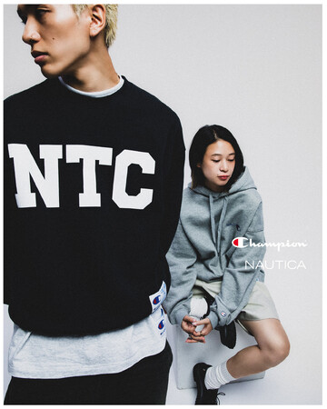 チャンピオン、NAUTICAとのコラボレーションアイテムが登場!