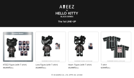 ATEEZ × ハローキティ