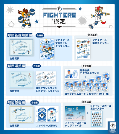 ＜本日開始＞Oshicoco×「北海道日本ハムファイターズ」『FIGHTERS検定』が本日10時より開始。