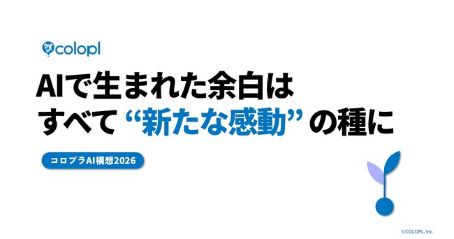【コロプラ】AIで生まれた余白はすべて