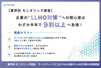 【マーケターのAI活用調査2026】わずか半年で「AIの実務活用｜約4割→9割以上」「LLMO対策の実施・外部導入検討｜約2割→約6割」と劇的に伸長！