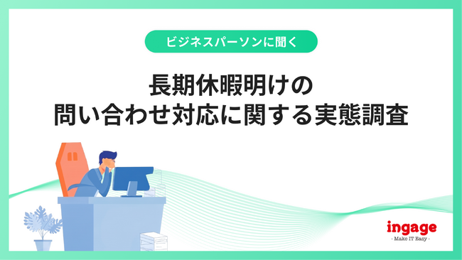 お盆明けの問い合わせ対応により69%で残業発生、通常復帰に「3営業日以上」が7割