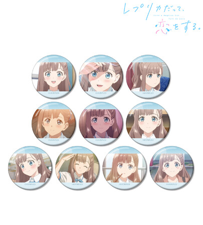 TVアニメ「レプリカだって、恋をする。」のトレーディング ナオオンリー 場面写缶バッジなどの受注を開始！！アニメ・漫画のオリジナルグッズを販売する「AMNIBUS」にて