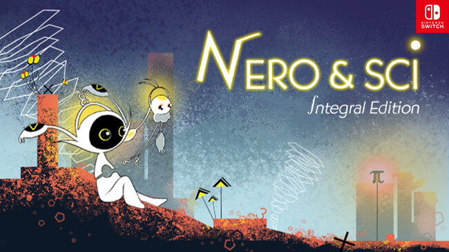 直感とひらめきが解法！数学パズルアクションゲーム『ネロ&サイ 「Nero & Sci ∫ Integral Edition」』Nintendo Switchにて、本日8月18日(火)配信開始！