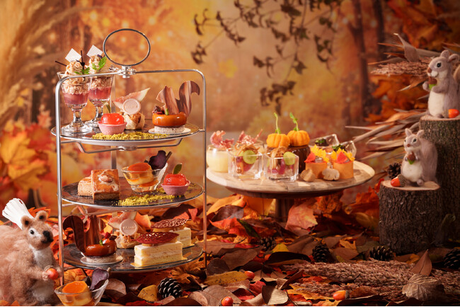 キャラメル香る秋の味覚を、物語のように楽しむティータイム「Afternoon Tea -Autumn Story-」【ウェスティンホテル仙台】